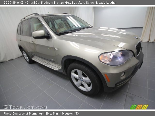2009 BMW X5 xDrive30i in Platinum Bronze Metallic