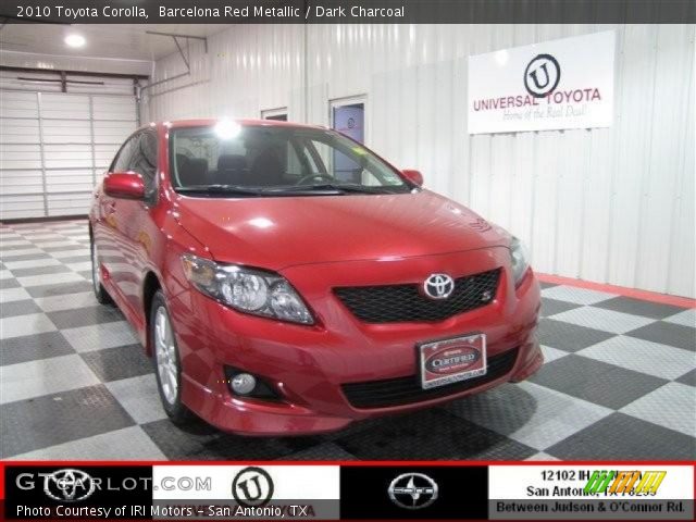 2010 Toyota Corolla  in Barcelona Red Metallic