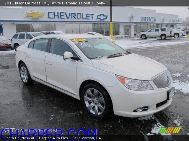 2011 Buick LaCrosse CXL in White Diamond Tricoat