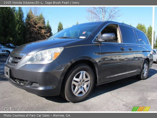 2005 Honda Odyssey EX-L in Sage Brush Pearl