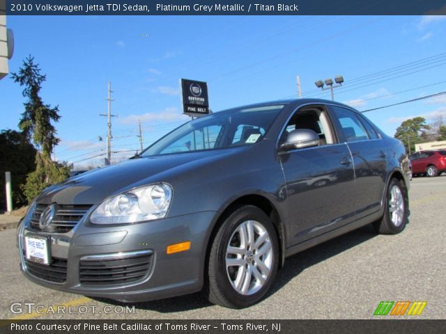 2010 Volkswagen Jetta TDI Sedan in Platinum Grey Metallic