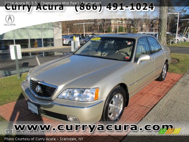 2004 Acura RL 3.5 in Champagne Mist Pearl
