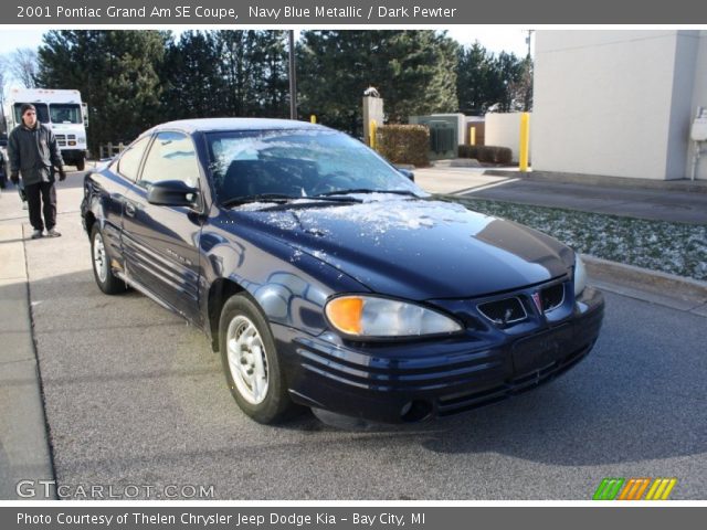 2001 Pontiac Grand Am SE Coupe in Navy Blue Metallic