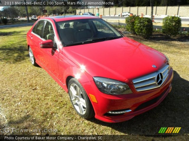 2011 Mercedes-Benz C 300 Sport in Mars Red