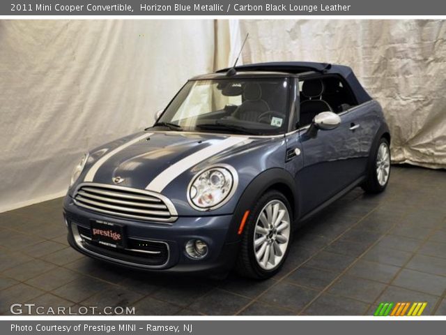 2011 Mini Cooper Convertible in Horizon Blue Metallic