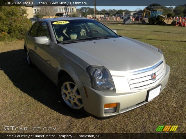 2007 Cadillac CTS Sedan in Gold Mist