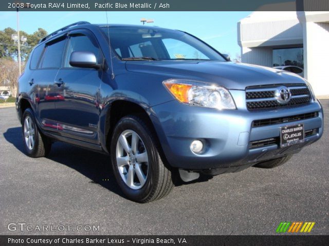2008 Toyota RAV4 Limited in Pacific Blue Metallic