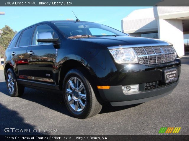 2009 Lincoln MKX  in Black