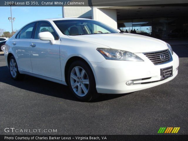 2007 Lexus ES 350 in Crystal White