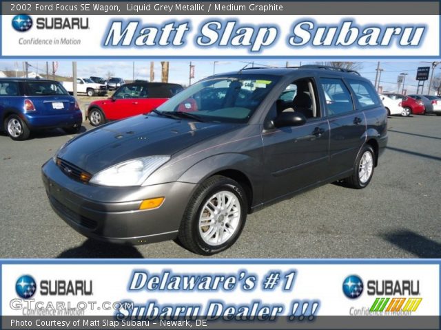 2002 Ford Focus SE Wagon in Liquid Grey Metallic