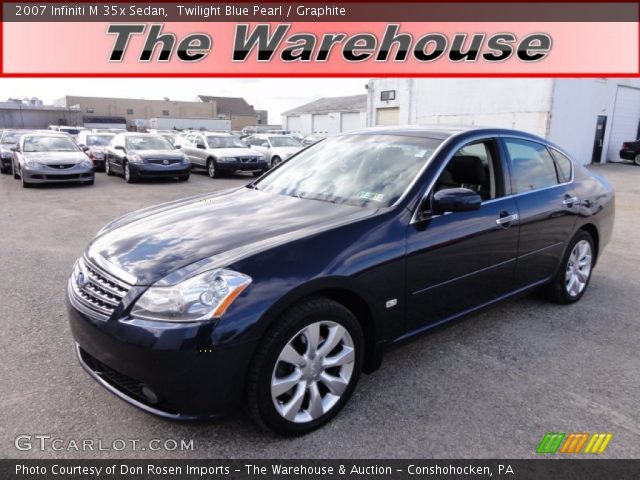 2007 Infiniti M 35x Sedan in Twilight Blue Pearl