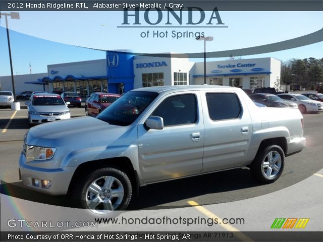 2012 Honda Ridgeline RTL in Alabaster Silver Metallic