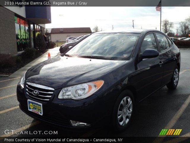 2010 Hyundai Elantra GLS in Regatta Blue