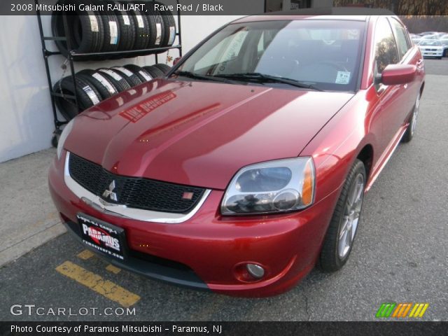 2008 Mitsubishi Galant RALLIART in Rave Red