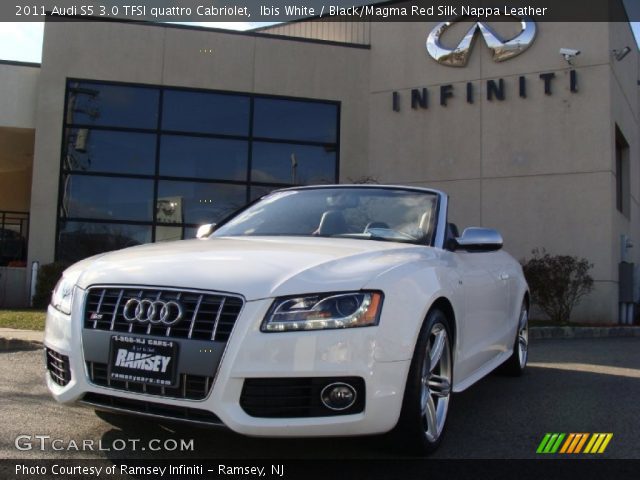 2011 Audi S5 3.0 TFSI quattro Cabriolet in Ibis White