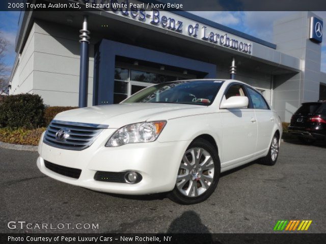 2008 Toyota Avalon XLS in Blizzard White Pearl