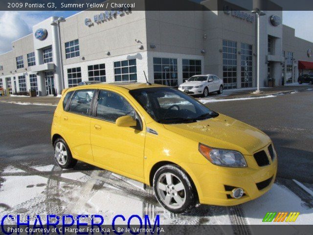 2009 Pontiac G3  in Summer Yellow
