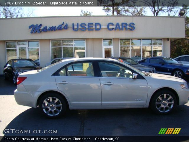 2007 Lincoln MKZ Sedan in Light Sage Metallic