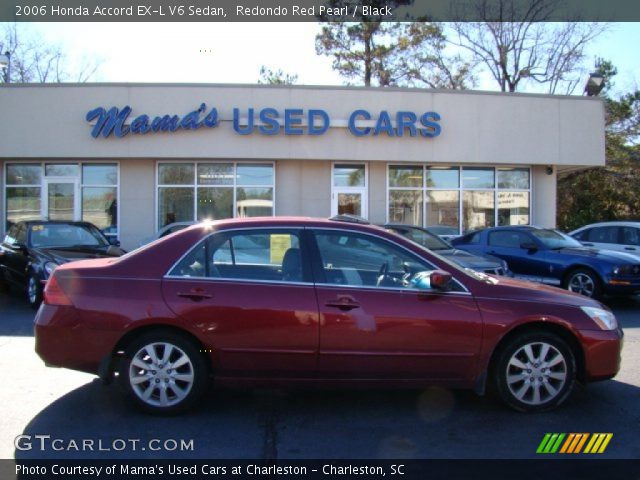 2006 Honda Accord EX-L V6 Sedan in Redondo Red Pearl