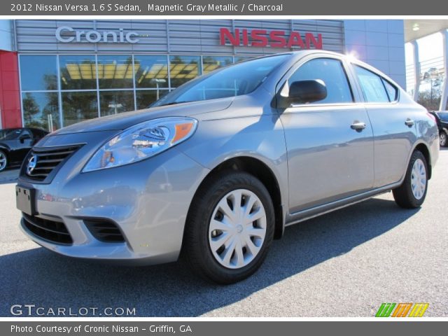 2012 Nissan Versa 1.6 S Sedan in Magnetic Gray Metallic