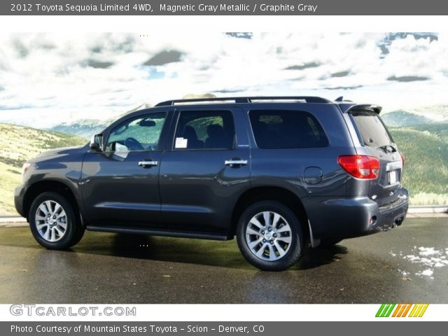 2012 Toyota Sequoia Limited 4WD in Magnetic Gray Metallic