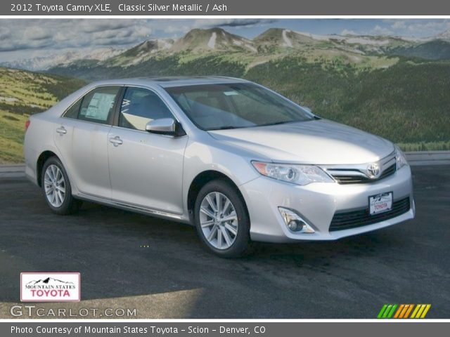 2012 Toyota Camry XLE in Classic Silver Metallic