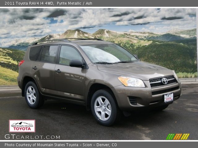 2011 Toyota RAV4 I4 4WD in Pyrite Metallic