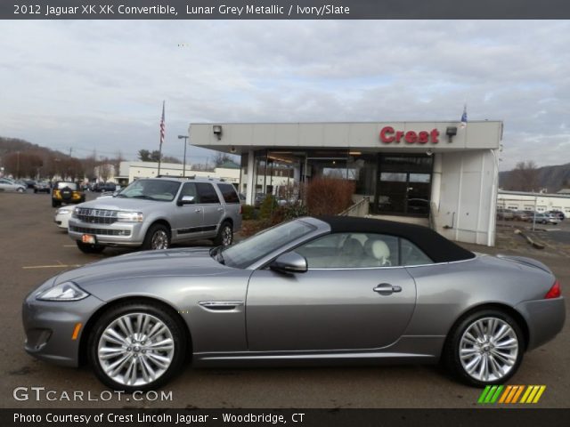 2012 Jaguar XK XK Convertible in Lunar Grey Metallic