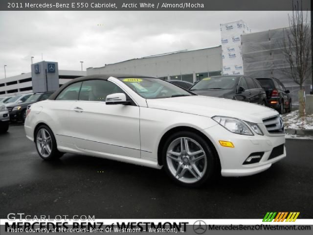 2011 Mercedes-Benz E 550 Cabriolet in Arctic White