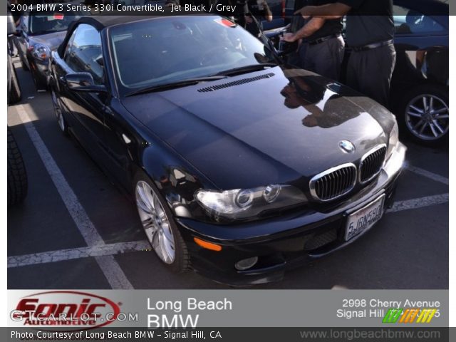 2004 BMW 3 Series 330i Convertible in Jet Black