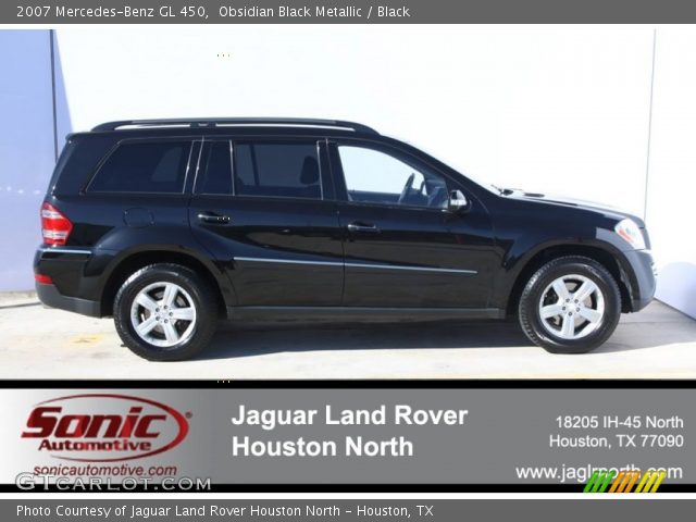 2007 Mercedes-Benz GL 450 in Obsidian Black Metallic