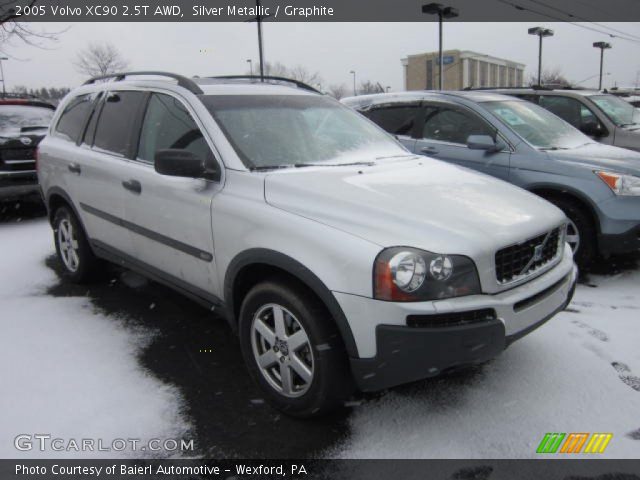 2005 Volvo XC90 2.5T AWD in Silver Metallic