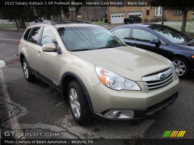 2010 Subaru Outback 3.6R Premium Wagon in Harvest Gold Metallic