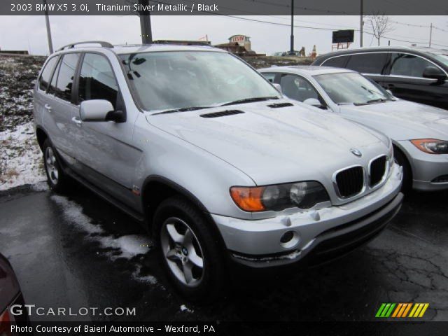 2003 BMW X5 3.0i in Titanium Silver Metallic