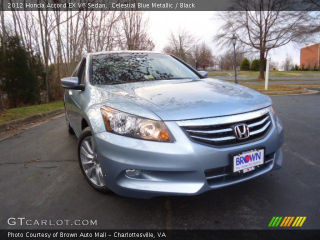 2012 Honda Accord EX V6 Sedan in Celestial Blue Metallic