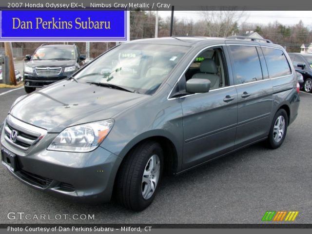 2007 Honda Odyssey EX-L in Nimbus Gray Metallic