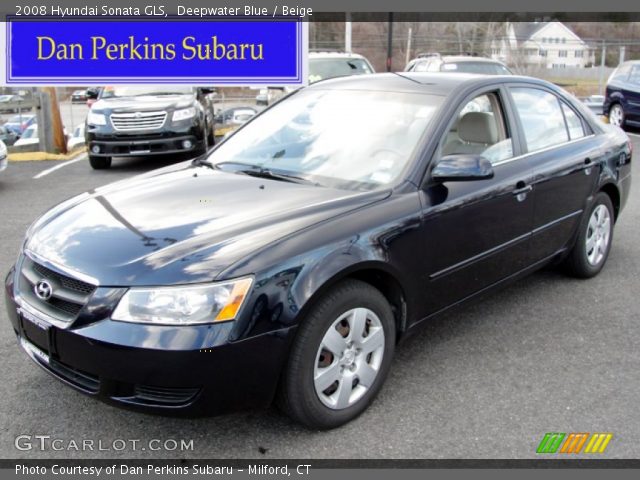 2008 Hyundai Sonata GLS in Deepwater Blue