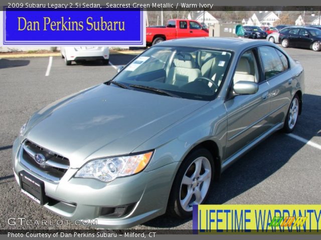 2009 Subaru Legacy 2.5i Sedan in Seacrest Green Metallic