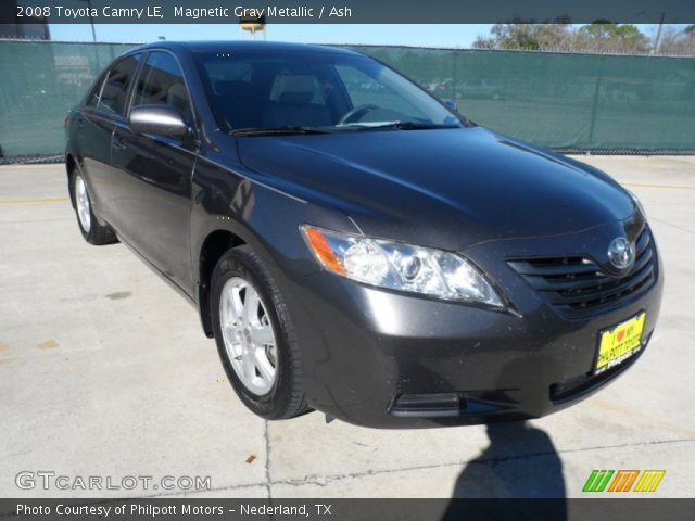 2008 Toyota Camry LE in Magnetic Gray Metallic