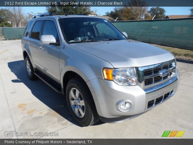 2012 Ford Escape Limited V6 in Ingot Silver Metallic