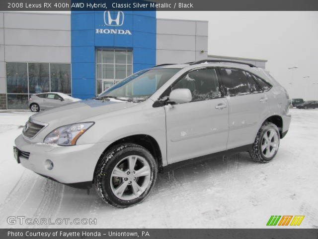 2008 Lexus RX 400h AWD Hybrid in Classic Silver Metallic