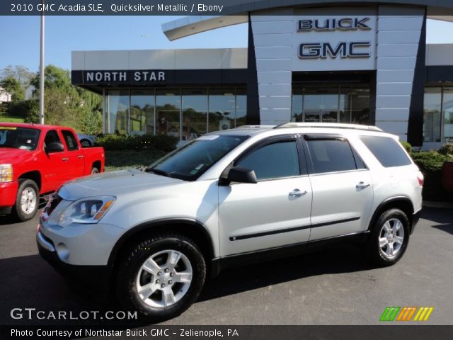2010 GMC Acadia SLE in Quicksilver Metallic