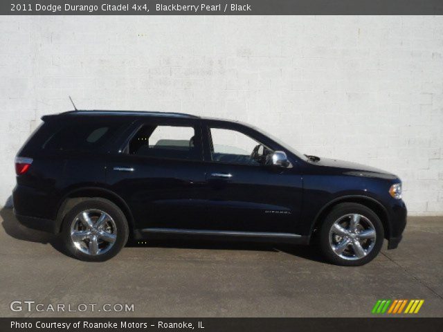 2011 Dodge Durango Citadel 4x4 in Blackberry Pearl