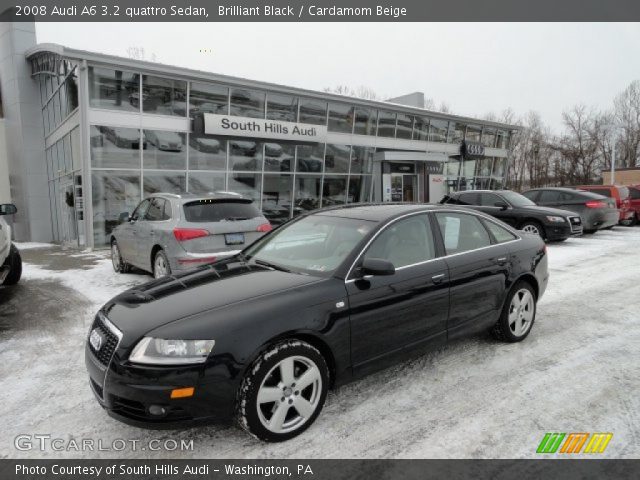 2008 Audi A6 3.2 quattro Sedan in Brilliant Black