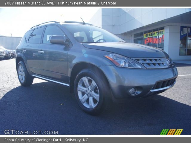 2007 Nissan Murano SL AWD in Platinum Pearl Matallic