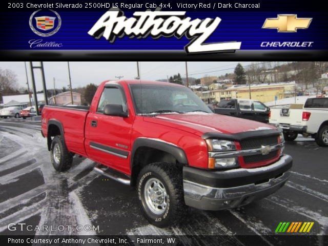 2003 Chevrolet Silverado 2500HD LS Regular Cab 4x4 in Victory Red