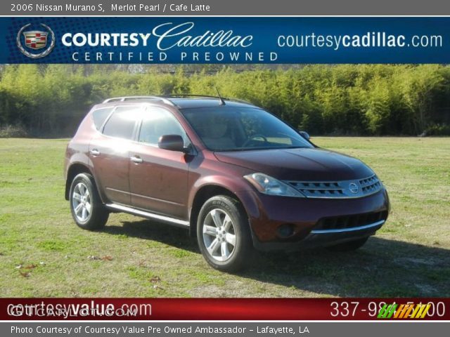 2006 Nissan Murano S in Merlot Pearl