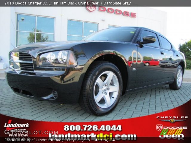 2010 Dodge Charger 3.5L in Brilliant Black Crystal Pearl