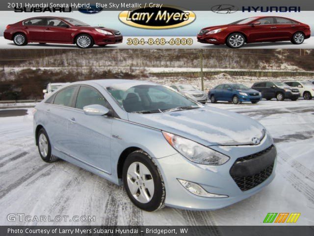 2011 Hyundai Sonata Hybrid in Blue Sky Metallic