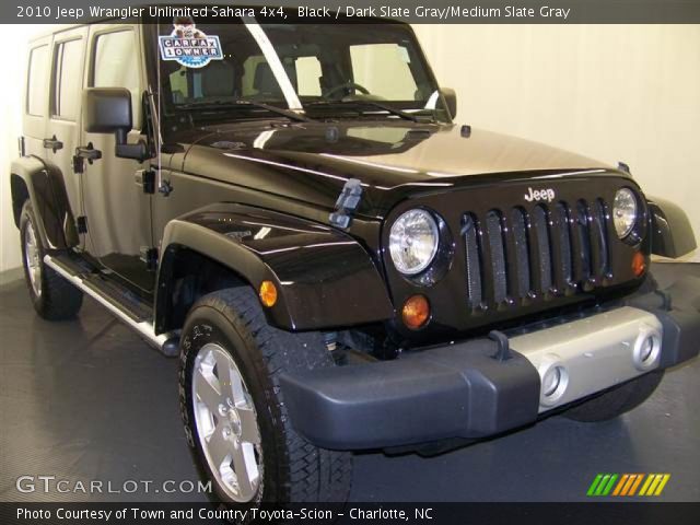 2010 Jeep Wrangler Unlimited Sahara 4x4 in Black